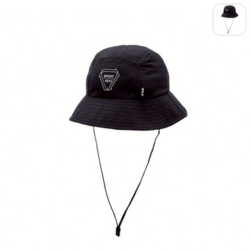 【FILA】漁夫帽-黑色 HTZ-1101-BK