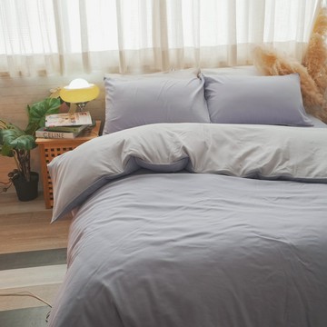 棉床本舖 紫丁香【新纖維萊賽爾】薄床包/兩用被 台灣製 Loycell