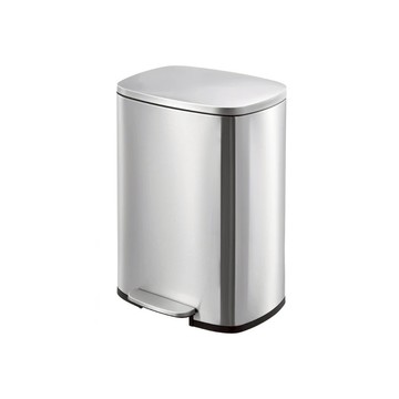 [家速配]東京緩降踏式垃圾桶5L