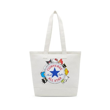 x Sanrio 三麗鷗聯名款 Tote Bag 米白 托特包 手提 肩背 WA5872W2Y