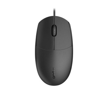 【享最高折300】Rapoo 雷柏 N100有線光學滑鼠/USB介面/1600dpi/黑色