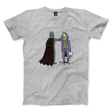 不按牌理出派 - 深麻灰 - 中性版T恤