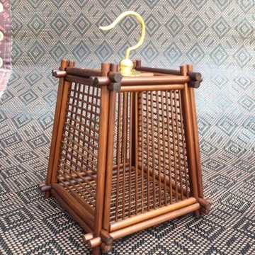 純手工編織蟈蟈籠蛐蛐籠螞蚱籠扎嘴籠養殖籠軟裝修工藝品桌面擺件70-YJ 保售後