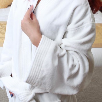 賓館酒店床上用品 酒店浴袍浴衣 全棉割絨浴袍