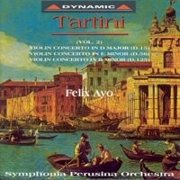 塔替尼：小提琴協奏曲 第二集 Giuseppe Tartini: Violin concertos (Vol. 2) (CD)【Dynamic】