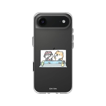 iPhone Air Clear Case（相機按鈕） 透明 - 嗨小強 Hi John - 平凡的幸福