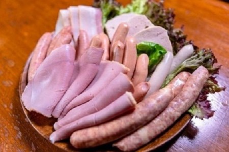 山中湖ハムの至粋セット７種盛〈ドイツ国産食肉加工コンテスト金賞受賞製品入り〉