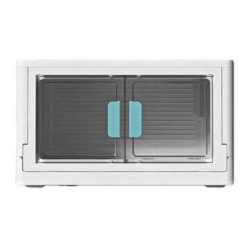 可摺疊大容量收納箱 藍色  1個