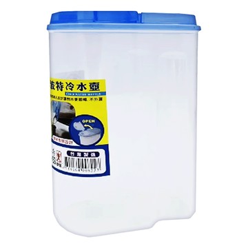 百貨King 波特塑膠冷水壺-冷熱飲皆宜/桌上壺/台灣製造  2.5L  1個  藍色
