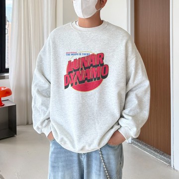 【AMERO】男裝 女裝 長袖圓領Ｔ恤 表面磨毛大學T