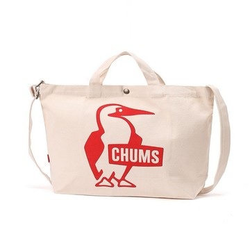 CHUMS Booby Canvas Shoulder肩背包 紅色-CH603494R001