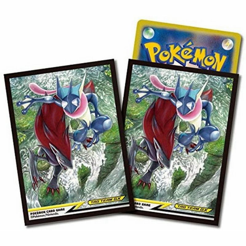 ポケモンカードゲーム デッキシールド ゲッコウガ ゾロアーク Team Gx 通販 Lineポイント最大get Lineショッピング