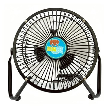 桌扇 6吋  黑色  TY-0601