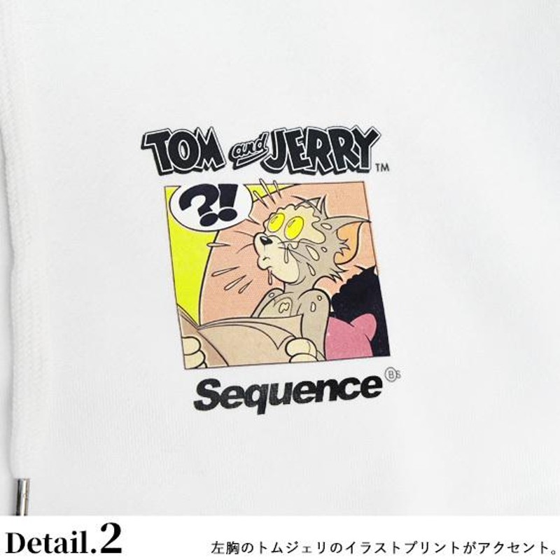 トムとジェリー パーカー TOM and JERRY Sequence 2021SS コラボ