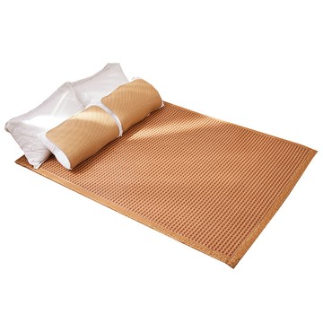 Jindachi 12mm頂級紙纖透氣3D軟藤涼蓆 雙人5尺 涼墊透氣床墊 冰涼墊 涼感冰絲墊 竹蓆透氣蓆麻將蓆水洗墊