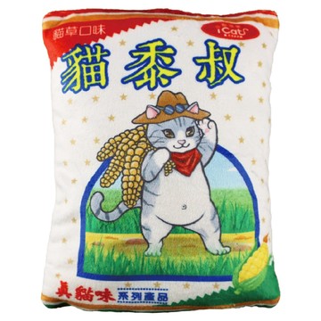 iCat 寵喵樂 貓草玩具 貓薄荷+響紙 仿真零食外觀  貓黍叔 多色  1個