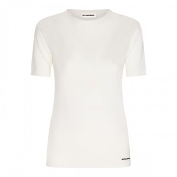 Jil Sander - White Cotton T-shirt M