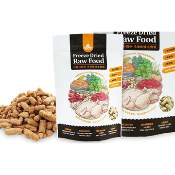 米格魯 汪喵星球犬貓用冷凍乾燥主食餐 幼貓營養嫩雞（全齡可食）500g