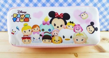 【震撼精品百貨】尼士尼Q版_tsum tsum~布筆袋-粉