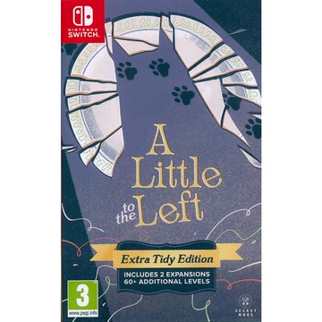 Nintendo 任天堂 SWITCH A LITTLE TO THE LEFT Extra Tidy Edition 靠左一些些 額外整潔版 中/英/日文/歐版  單一商品