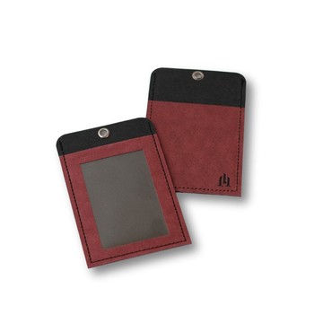 loginheart氣勢紅 雙卡層證件套 機能紙革 時尚永續 質感溫潤 台灣職人手作