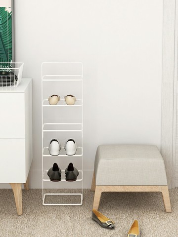 居家鞋子收納架家用經濟型客廳簡易鐵藝鞋架多層門口鞋子置物架拖鞋架廚房收納 居家收納 居家小物