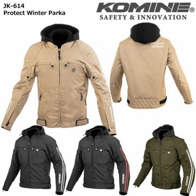 コミネ KOMINE JK-614 プロテクトウインターパーカ 07-614