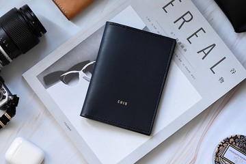 植鞣皮革手作護照套/護照夾/真皮/客製化燙金/刻字/畢業禮物