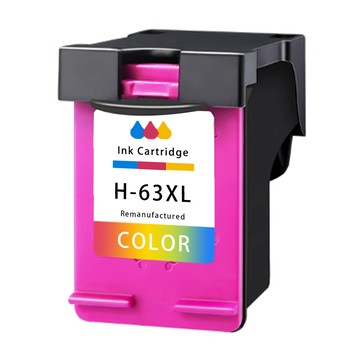 HP 【TC墨水匣】for HP 63XL 彩色 高印量 相容墨水匣 適 1110/1112/2130/2131/2132/3830/3832/4650/5220