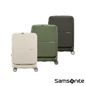 Samsonite新秀麗 20/24/28吋FLATFORM前開式/上掀式行李箱/登機箱/旅行箱可擴充輕量大容量抗震輪