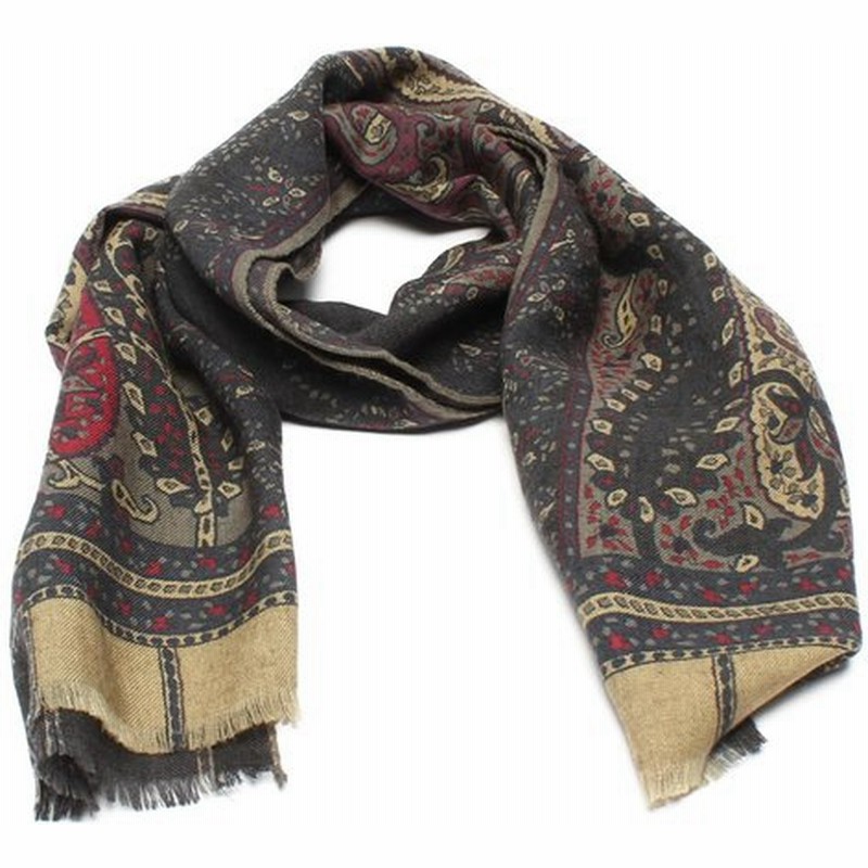 美品 エトロ ウール×シルク ストール スカーフ レディース ETRO 中古 通販 LINEポイント最大0.5%GET | LINEショッピング 美品 エトロ ウール×シルク ストール スカーフ レディース ETRO 中古 通販 LINEポイント最大0.5%GET | LINEショッピング