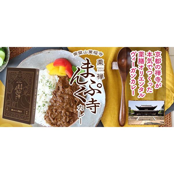 黄檗山萬福寺 薬禅まんぷく寺カレー　180g×6個●お得なセット●