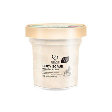 我的心機身體去角質400g-白茶雪松亮白