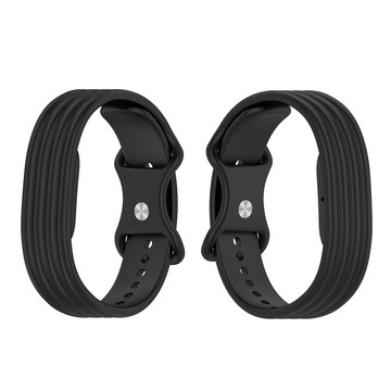 【同款矽膠錶帶】適用 Google Fitbit Air 智慧 手環 Band 運動 一體 腕帶