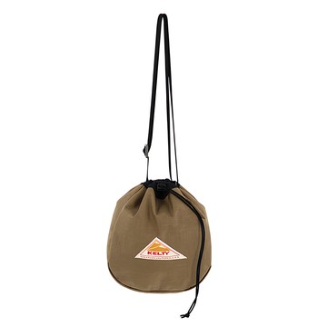 KELTY KINCHAKU 肩背小袋  23 x 20 x 7cm  復古咖