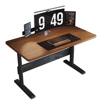 【朝川】電腦升降桌 升降辦公桌 電腦桌 升降桌 書桌 站立桌 筆電桌 工作桌 自由調節桌