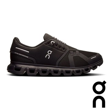 【瑞士 ON】女Cloud 6運動健行鞋『黑』3WF1006 戶外 露營 登山 健行 休閒 時尚 運動 健行鞋