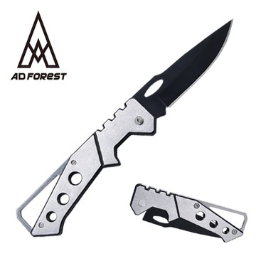 Ad-Forest 野外求生必備 黑雲折刀 戶外求生刀 多功能露營刀 野外求生