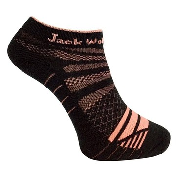 【Jack Wolfskin 飛狼】滿額折300★短筒 機能除臭抗菌運動襪 (厚底)『粉』(194088)