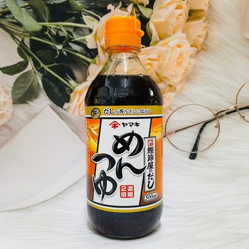 潼漾小舖 日本 yamaki 雅瑪吉 鰹節屋調味料 麵之友 鰹魚露 500ml 2倍濃縮