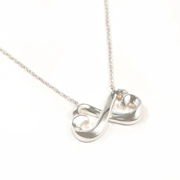 【日本直送 二手美品】蒂芙尼 TIFFANY&Co. 項鍊 雙擁抱心 Paloma Picasso 銀 925 古董