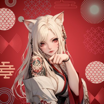 NaChi 原創貼紙【招財貓】