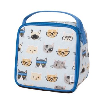 《danica》Jubilee前開式保冷提袋-復古貓-- 保冰袋 野餐袋 便當袋