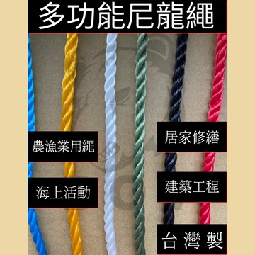 DOV 多夫 尼龍繩 一尺=30cm 塑膠繩 台灣製 繩子 浮水繩 PE繩 尼龍繩編織 裝飾繩 工程 漁業
