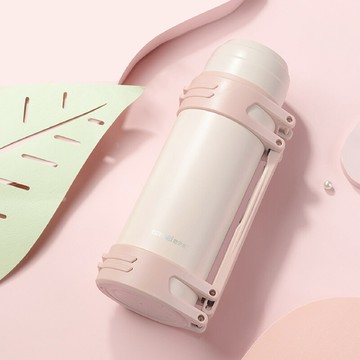 日系櫻花粉少女風-大容量2000ml保溫瓶/保溫瓶/少女/粉嫩系/日系/大容量/2000/水壺