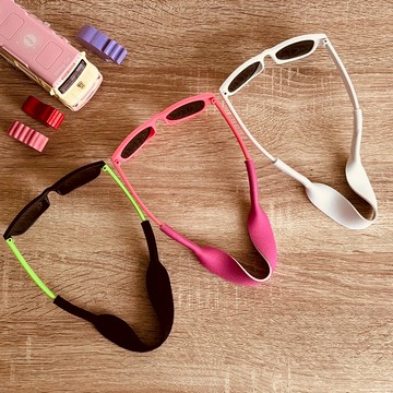 澳洲 Idol EYES - 嬰幼兒太陽眼鏡固定頭帶(0-5歲適用)-白色