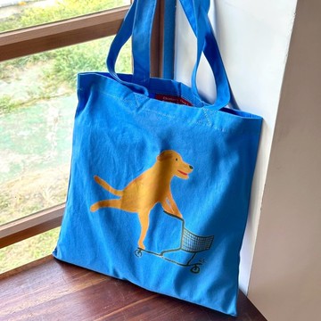 Tony 推推車 帆布袋 - 藍色款