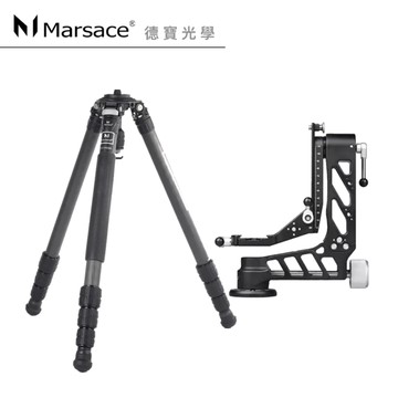Marsace MT-3542SV 三號四節碳纖維系統三腳架＋ML-01 懸臂雲台套組總代理公司貨