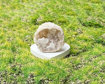 天然原礦招財白晶洞 財運水晶 快速出貨 辦公室擺件 風水擺件
