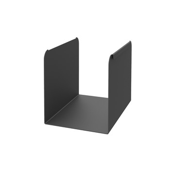 【日本霜山】碳鋼製廚房收納置物分隔立架(寬版)-3入-多色可選-深邃灰